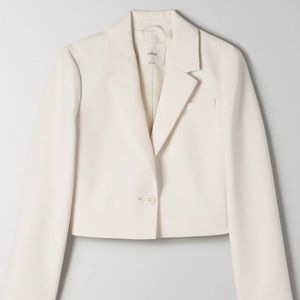 Aritzia Wilfred La Paz blazer in light birch XS